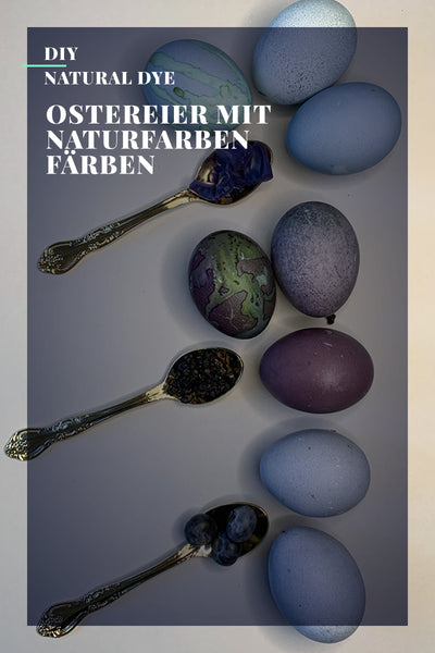 Dyeing Easter eggs with natural dyes